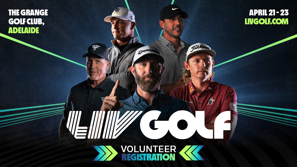 2023 LIV Golf Adelaide Volunteer Application